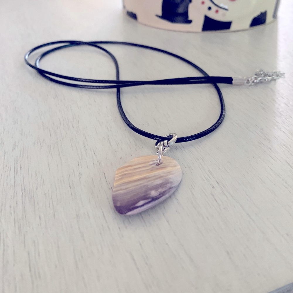 Atlantic oceans 🌊 NC‎ rock handmade necklace